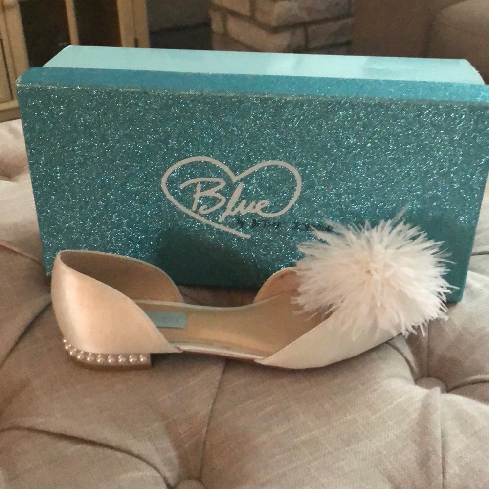 Blue by Betsey Johnson Anna Flats